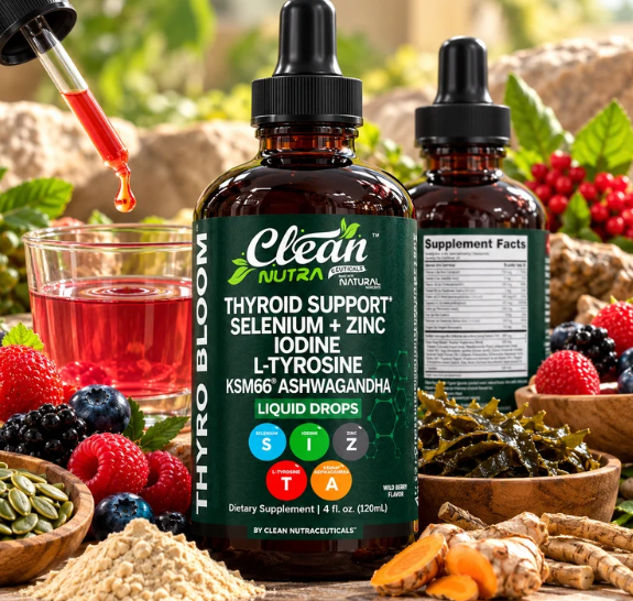 Clean Nutra Thyroid Support Tiroide