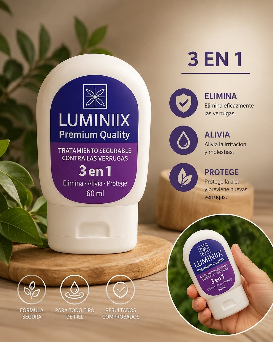 Luminix 2x1 - Tratamiento Para Las Verrugas
